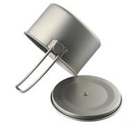Campeggio Hanging Pot 1.1L con manico pieghevole escursionismo