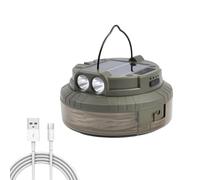 Campeggio LED String Lights Solar Camping String Lights | Impermeabile 65,6 Ft Lanterna Ricaricabile per Esterno Tenda Casa Portico Cafe Patio Balcone Festival Dormitorio Aula Tenda