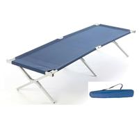 CAMPEGGIO LETTINO ALLUMINIO CHIUSIBILE BRANDINA COTONE USA CON SACCA Q.BO