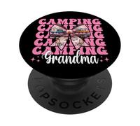 Campeggio Nonna RV Campeggio Camper Camper Nana Coquette PopSockets PopGrip Adesivo