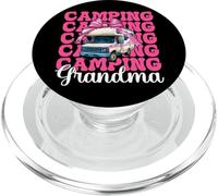 Campeggio Nonna RV Campeggio Camper Camper Nana Coquette PopSockets PopGrip per MagSafe