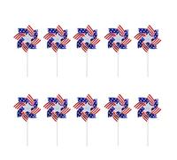 Campeggio Picnic Mulini a vento Eye Catching Wind Spinner Colorato Adatto Per Divertimento All'aperto Giardino Yard Decorazione Bandiera Mulini a vento