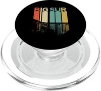 Campeggio retrò nella foresta della costa centrale di Big Sur California Beach PopSockets PopGrip per MagSafe