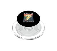 Campeggio retrò nella foresta della costa centrale di Big Sur California Beach PopSockets PopGrip per MagSafe