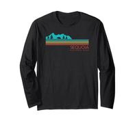 Campeggio retrò Sequoia National Forest California Kern River Maglia a Manica
