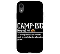 Campeggio Un'attività in cui si spende una piccola fortuna a L Custodia per iPhone XR