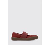 CAMPER Ballerine Mary Jane Peu Touring in nabuk con inserti elasticizzati 41 Bordeaux