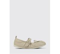 CAMPER Ballerine Mary Jane Wabi in pelle riciclata con fiocco e cinturino 40 Beige