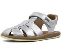 Camper Bicho 80177, Sandalo con cinturino a T Bambine e ragazze, Grigio medio 082, 27 EU