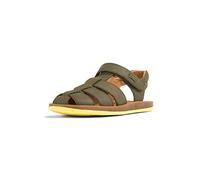 Camper Bicho 80177, Sandalo con cinturino a T Bambini e ragazzi, Verde medio 069, 32 EU