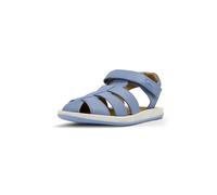 Camper Bicho 80177, Sandalo con cinturino a T Unisex - Bambini e ragazzi, Blu medio 075, 34 EU