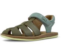 CAMPER Twins - Sandali per Bimbe - Verde,Giallo, taglia 25, Pelle liscia