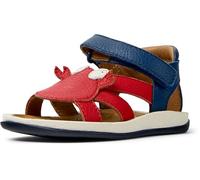 CAMPER Twins - Sandali per PRIMI PASSI - Rosso ,Blu,Bianco, taglia 22, Pelle liscia