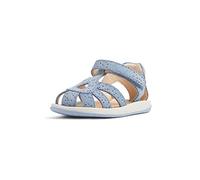 Camper Bicho K800363, Sandali piatti Bimba 0-24, Blu pastello 010, 24 EU