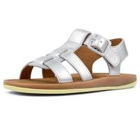 Camper Bicho K800617, Sandalo con cinturino a T Bambine e ragazze, Grigio medio 004, 34 EU