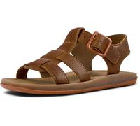 Camper Bicho K800617, Sandalo con cinturino a T Bambini e ragazzi, Marrone medio 002, 31 EU