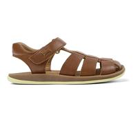 Camper Sandali Bicho con cinturino a T in pelle liscia Marrone 32
