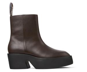 CAMPER Billie - Stivaletti per Donna - Marrone, taglia 37, Pelle liscia