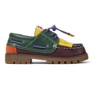 CAMPER Bobo Choses x Camper - Scarpe casual eleganti per Bimbe - Borgogna ,Verde,Giallo, taglia 29, Pelle liscia