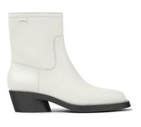 CAMPER Bonnie - Stivaletti per Donna - Bianco, taglia 35, Pelle liscia