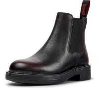 CAMPER Dean - Stivali per Donna - Nero,Borgogna, taglia 38, Pelle liscia