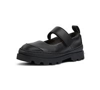 CAMPER Brutus - Ballerine per Bimbe - Nero, taglia 31, Pelle liscia/Tessuto in cotone