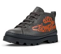 Camper Brutus K900370, Stivaletto allacciato Unisex - Bambini e ragazzi, Grigio scuro 005, 37 EU