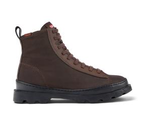 CAMPER Brutus PrimaLoft® - Stivaletti per Donna - Marrone, taglia 35, Tessuto in cotone/Pelle liscia