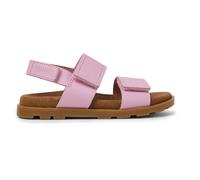 CAMPER Brutus Sandal - Chiusura automatica per Bimbe - Rosa, taglia 31, Pelle liscia