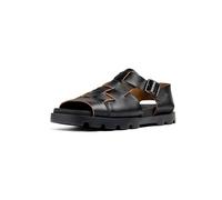 Camper Brutus Sandal K100778, Sandali a 2 strisce Uomo, Nero 006, 43 EU