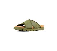 Camper Brutus Sandal K100958, Slide Uomo, Verde medio 002, 46 EU