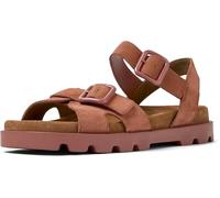 Camper Brutus Sandal K201768, Ballerine Donna, Rosso medio 003, 41 EU