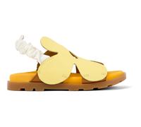 CAMPER Brutus Sandal - Sandali per Bimbe - Giallo, taglia 29, Pelle liscia/Tessuto in cotone