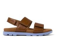 Camper Brutus Sandal K800598, Sandalo a 2 cinturini Unisex - Bambini e ragazzi, Marrone medio 002, 31 EU