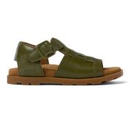 CAMPER Brutus Sandal - Sandali per Bimbe - Verde, taglia 35, Pelle liscia