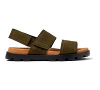 CAMPER Brutus Sandal - Sandali per Uomo - Verde, taglia 43, Pelle scamosciata