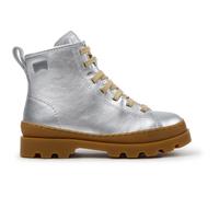 CAMPER Brutus - Scarpe casual eleganti per Bimbe - Grigio, taglia 29, Pelle liscia