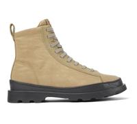 CAMPER Brutus - Stivaletti per Donna - Beige, taglia 39, Tessuto in cotone/Pelle liscia
