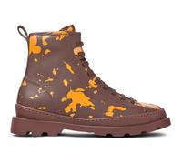 CAMPER Brutus - Stivaletti per Donna - Borgogna ,Arancione, taglia 36, Pelle liscia