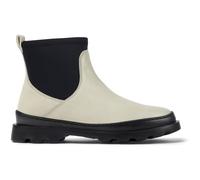 CAMPER Brutus - Stivaletti per Donna - Grigio,Nero, taglia 41, Pelle liscia/Tessuto in cotone