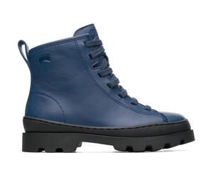 CAMPER Brutus - Stivali per Bimbe - Blu, taglia 28, Pelle liscia