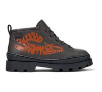 CAMPER Brutus - Stivali per Bimbe - Grigio, taglia 32, Pelle liscia