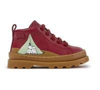 CAMPER Camper x Moomin - Scarpe casual eleganti per PRIMI PASSI - Borgogna, taglia 24, Pelle liscia