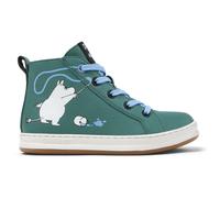 CAMPER Camper x Moomin - Stivali per Bimbe - Verde, taglia 34, Pelle liscia
