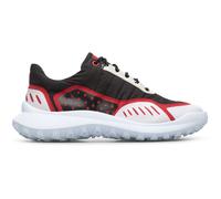 CAMPER Camper x SailGP - Sneaker per Donna - Nero,Bianco,Rosso, taglia 38, Tessuto in cotone/Pelle liscia