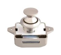 Camper Car Push Lock Keyless RV Push Cabinet Serrature Armadietto for barche in metallo Armadio Pulsante Scomparto Fermo Catture Serrature(F)
