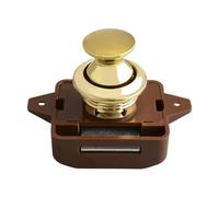 Camper Car Push Lock Keyless RV Push Cabinet Serrature Armadietto for barche in metallo Armadio Pulsante Scomparto Fermo Catture Serrature(E)