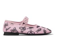 CAMPER Ballerina con cinturino 'Casi Myra' rosa / nero, Taglia 39