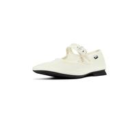 CAMPER Ballerina con cinturino 'Casi Myra' nero / bianco, Taglia 41