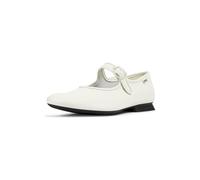 Camper Ballerina con cinturino Casi Myra Pelle liscia Bianco Donna Taglia 39
